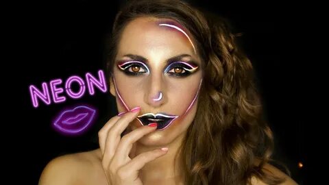 Neon Makeup Tutorial - YouTube