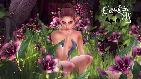 The Sims 4 Forest Elf CAS - YouTube