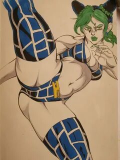 Bunch of Jolyne pieces I've done to the "Octavius - COMMISSI