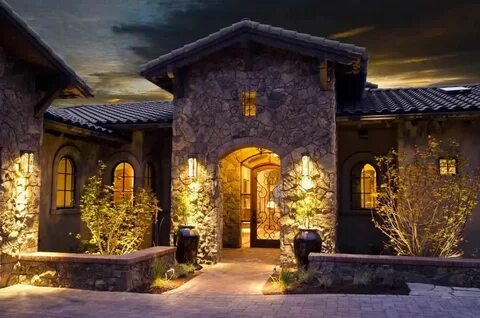 Custom Homes in Bend Tuscan style, Tuscan house, Tuscan exte