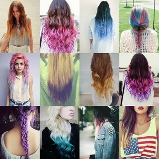 Dip dye hair tumblr
