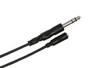 Hosa MHE-310 Headphone Adaptor Cable, 3.5 mm TRS to 1/4 in T