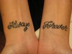 Love Always And Forever Tattoo Designs