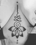 Lotus Flower Sternum Tattoo - Same Day Flower Delivery