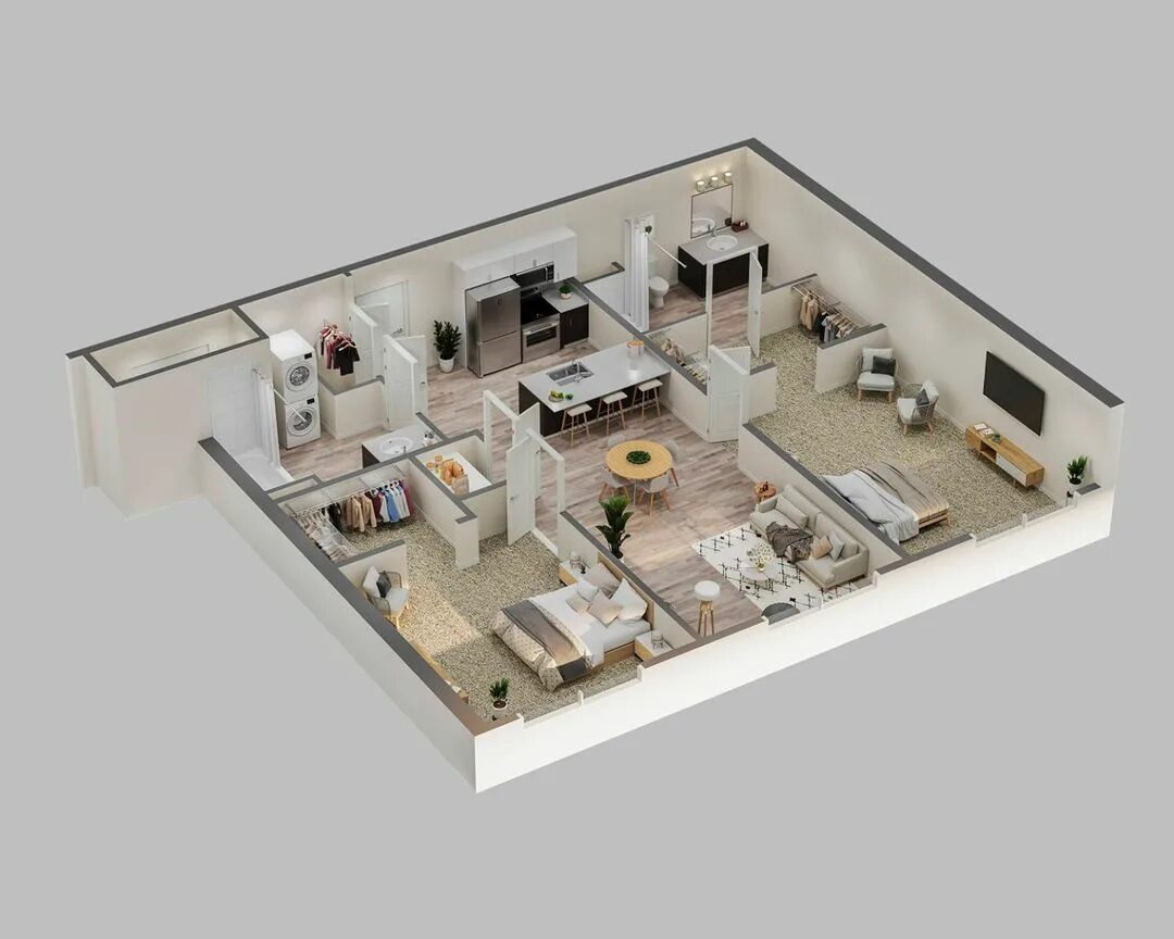 Hyve Apartments в Instagram: "Happy #floorplanfriday!! 