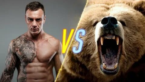 Man VS Grizzly Bear - YouTube