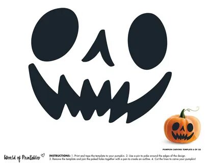 10 simple easy pumpkin carving stencils templates patterns i