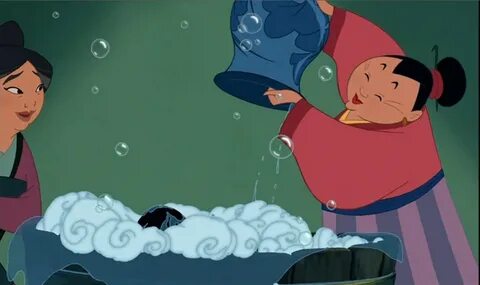 Mulan Bath Cold / Mulan Reflection GIFs - Find & Share on GI