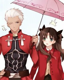 Пин на доске Fate (Archer x Rin)