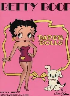 Betty Boop Halloween costume paper doll Betty boop, Pósteres