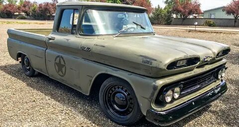 Custom 1960 Chevy C10 Military Tribute (VIDEO) Chevy c10, Cu