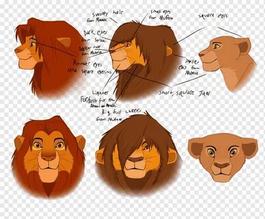 Løvernes konge Mufasa Kion Simba, løve, Ahadi, dyr, kunst pn