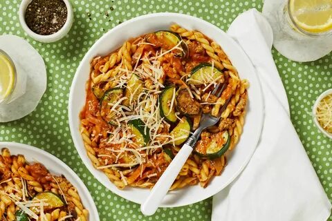 Pasta with Sausage and Vegetable Ragu Recipe HelloFresh Reci