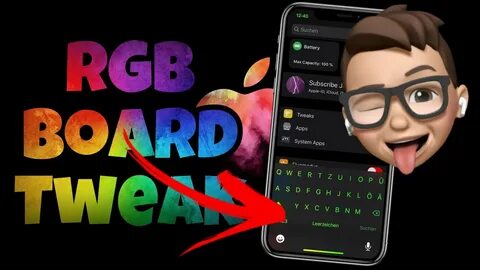 Board RGB Tweak iOS 12 - 13.x.x Jailbreak iOS 13 - YouTube