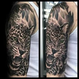 фото тату Леопард от 18.11.2017 № 057 - tattoo Leopard - tat