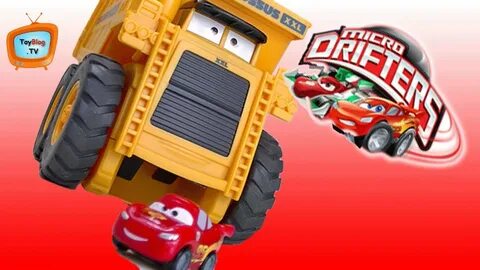 Disney Cars 2 Dump Truck Micro Drifters Toys Colossus XXL To