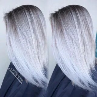 Pin by Brittany Reeves on Hair Platinum blonde balayage, Whi