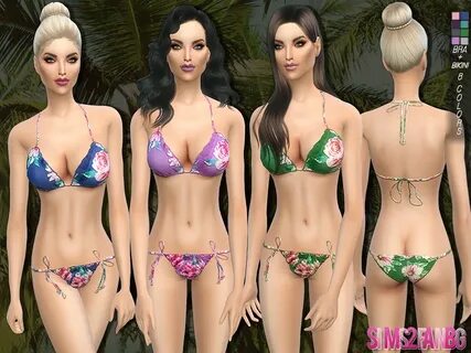 The Sims Resource - 116 - Swimwear set