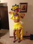 Full costume: Chiquita banana - Carmen Miranda Banana hallow