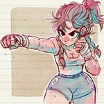 ✨ Punch! ✨ #art #fitness #drawing #sketch #sports #boxing #f