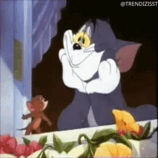 Tom And Jerry In Love With You GIF - Tom And Jerry In Love W