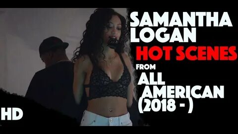 Samantha Logan Hot Scenes from All American - YouTube