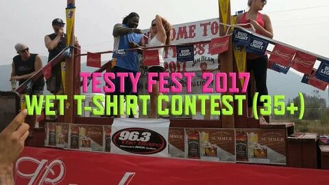 Wet T-Shirt Contest (35 & Over Division) Testy Fest 2017 (NS