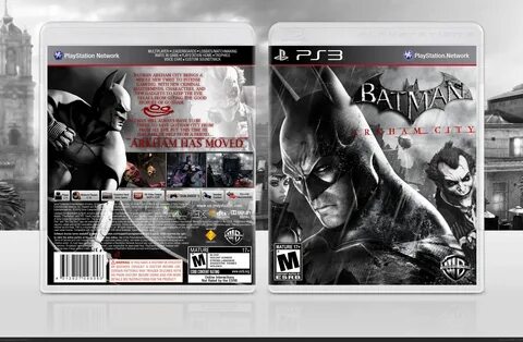 Viewing full size Batman:Arkham City PS3 box cover