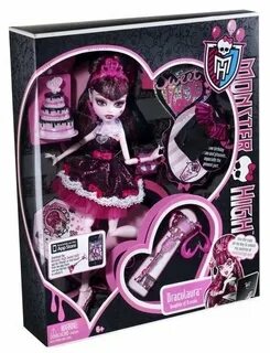 Кукла Monster High День рождения Дракулаура, 27 см, W9189 - 