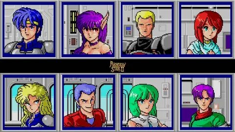 phantasy star 2 a by phaydee on DeviantArt Character portrai