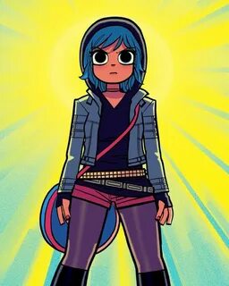 final Scott Pilgrim vol 5 cover, november 2008. probably my 