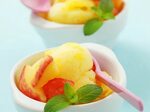 Peach sorbet 🔥 2 Ingredient Peach Sorbet Recipe