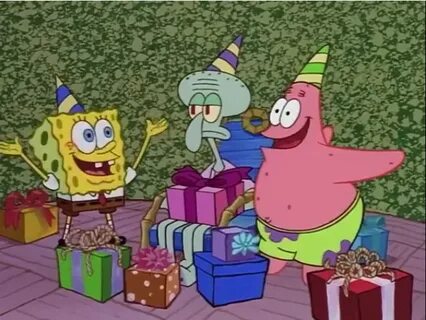 Happy Birthday Squidward! Spongebob birthday, Birthday carto