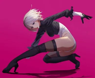 2b by YeeDee on DeviantArt Nier automata, Character art, Cut