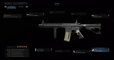 Лучшие снаряжения M4A1 в Call Of Duty: Warzone и Modern Warf