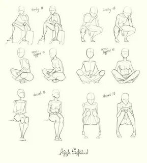 March Practice #2 - Sit Differently by AzizlaSwiftwind Drawi