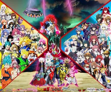 Crossover (Team Goku/Team Yugi Vs Team Demigra) by dbzandsm.