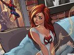 Mary Jane & Spiderman Unduhan wallpaper HD