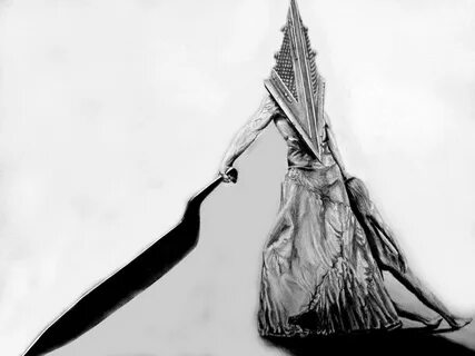 Silent Hill Pyramid Head Drawing