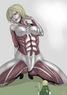 Attack on Titan female type giant is unbearable www erotic i