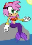 Amy Rose Mermaid Amy rose, Rose pictures, Amy