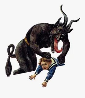 Krampus Png - Krampus - Monster Myth , Free Transparent Clip