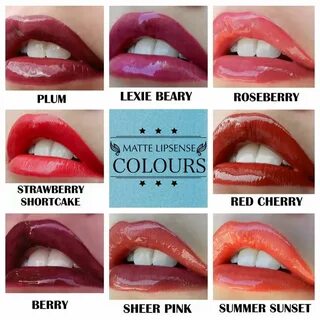 Matte colors: Plum, Lexie Berry, Roseberry, Strawberry Short