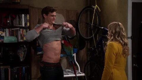 ausCAPS: Hartley Sawyer shirtless in Don't Trust the B---- i