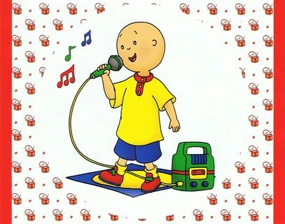 Caillou singing picture, Caillou singing wallpaper