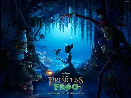 The Princess and the frog - Wallpaper for phone and desktop 