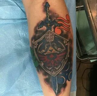 Pin by Becca Hord on tats Zelda tattoo, Tattoos, Gamer tatto