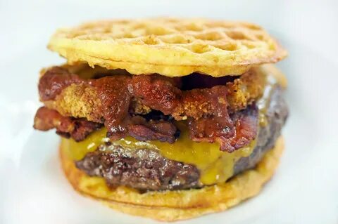 Western Bacon Cheeseburger Chaffle Recipe - Lighter Kitchen