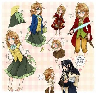 An interesting anime inspired female Bilbo Baggins... The ho