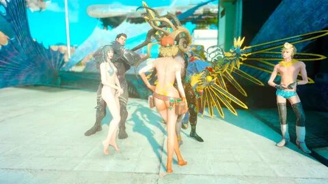 Final Fantasy XV Cindy Nude Mod At Last Conceived - Sankaku 